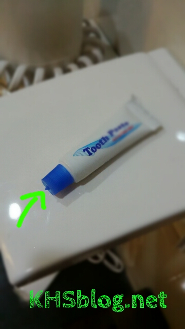 cara mengeluarkan pasta gigi di hotel