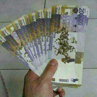 Confirmed : Uang kertas pecahan Rp. 200.000 itu merupakan voucher diskon.