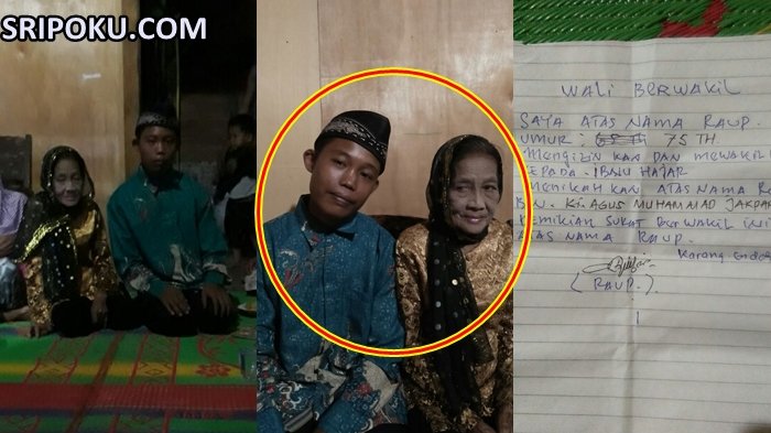 Nenek 71 tahun dinikahi remaja 16 tahun asal Sumatera Selatan ini bikin gempar…hehehe