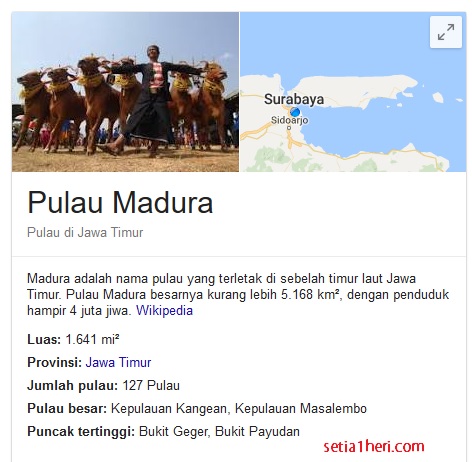 Rahasia Sukses Orang Madura (versus Jawa)